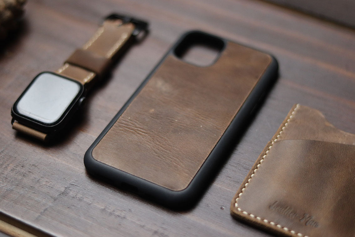 RUSTY BROWN SIMPLE PHONE CASE