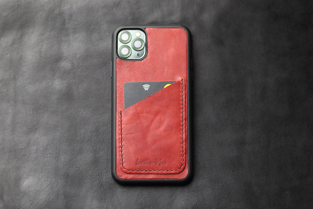PRISMATIC RED WALLET PHONE CASE