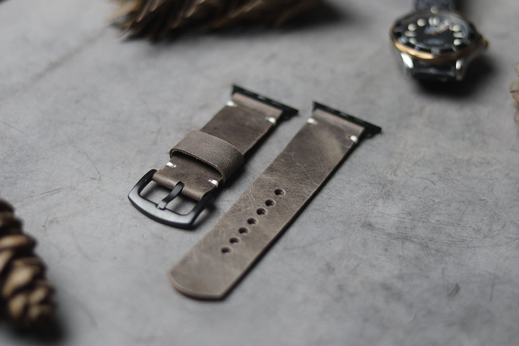 CHARCOAL GREY MINIMAL STITCHED