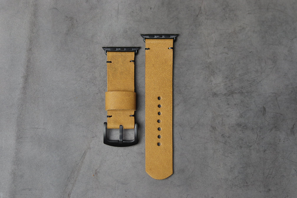 MUSTARD MINIMAL STITCHED