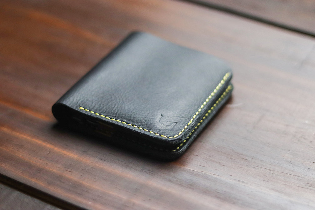 "TRIDENT" BLACK & MUSTARD