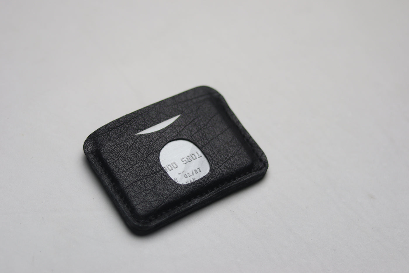 MINIMAL - ITALIAN CHEVRE BLACK