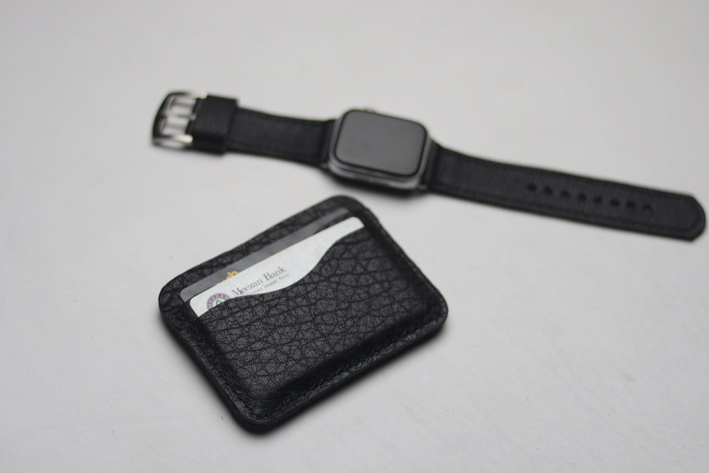 MINIMAL - ITALIAN CHEVRE BLACK