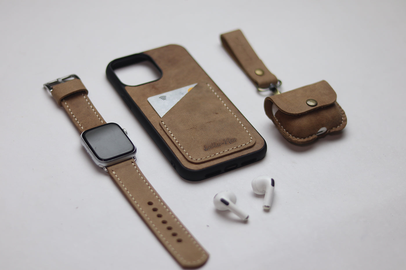 LATTE BROWN FULL STITCHED