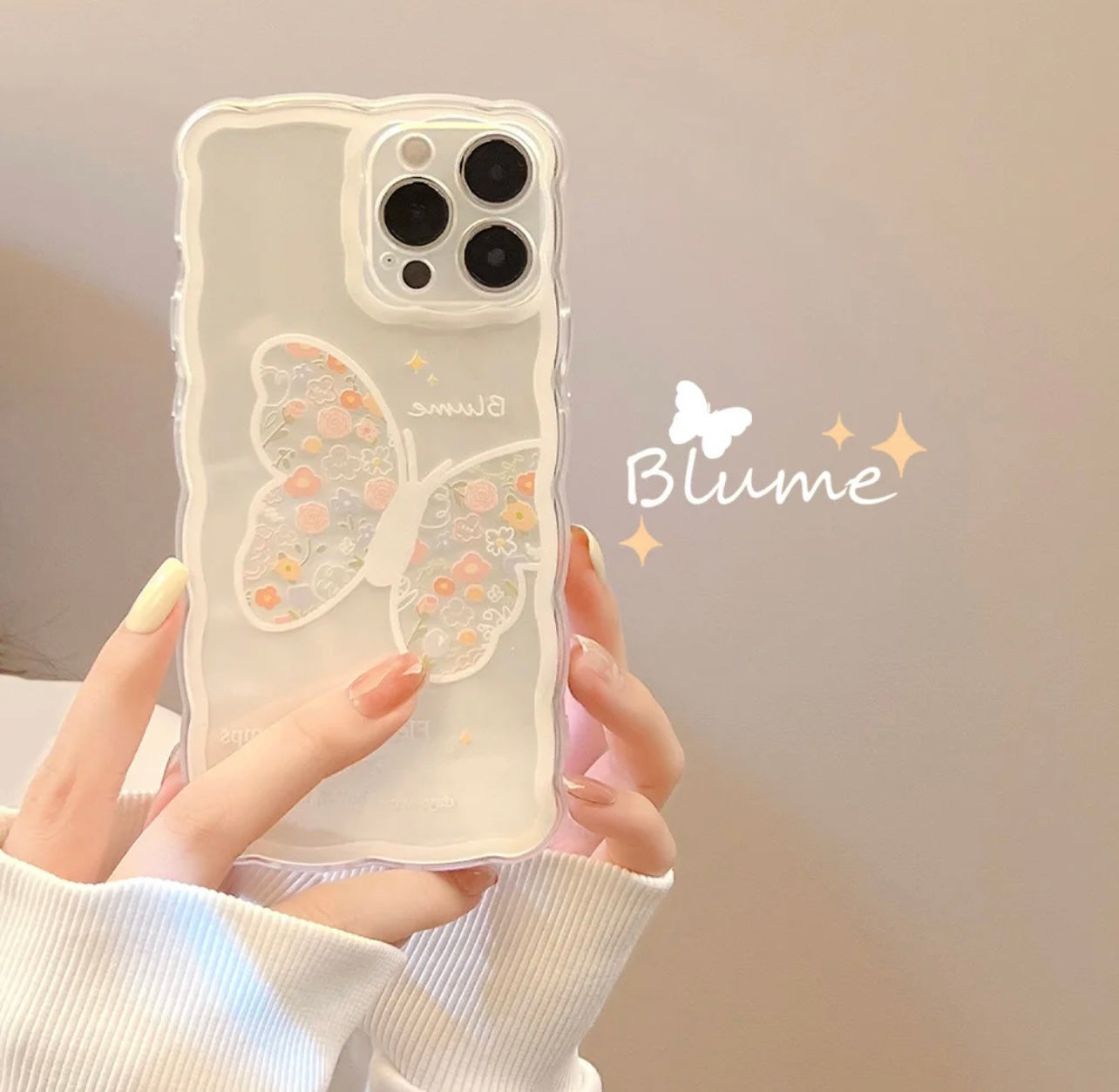 CREATIVE FLOWER AND BUTTERFLY PHONE CASE - GRIP GADGETS