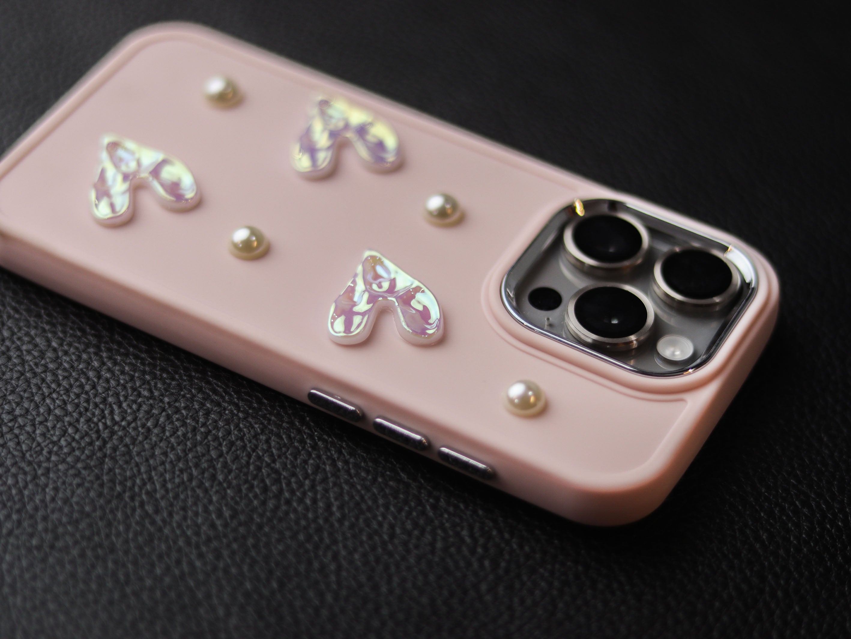 Pink Little Heart Phone Case-GRIP GADGETS