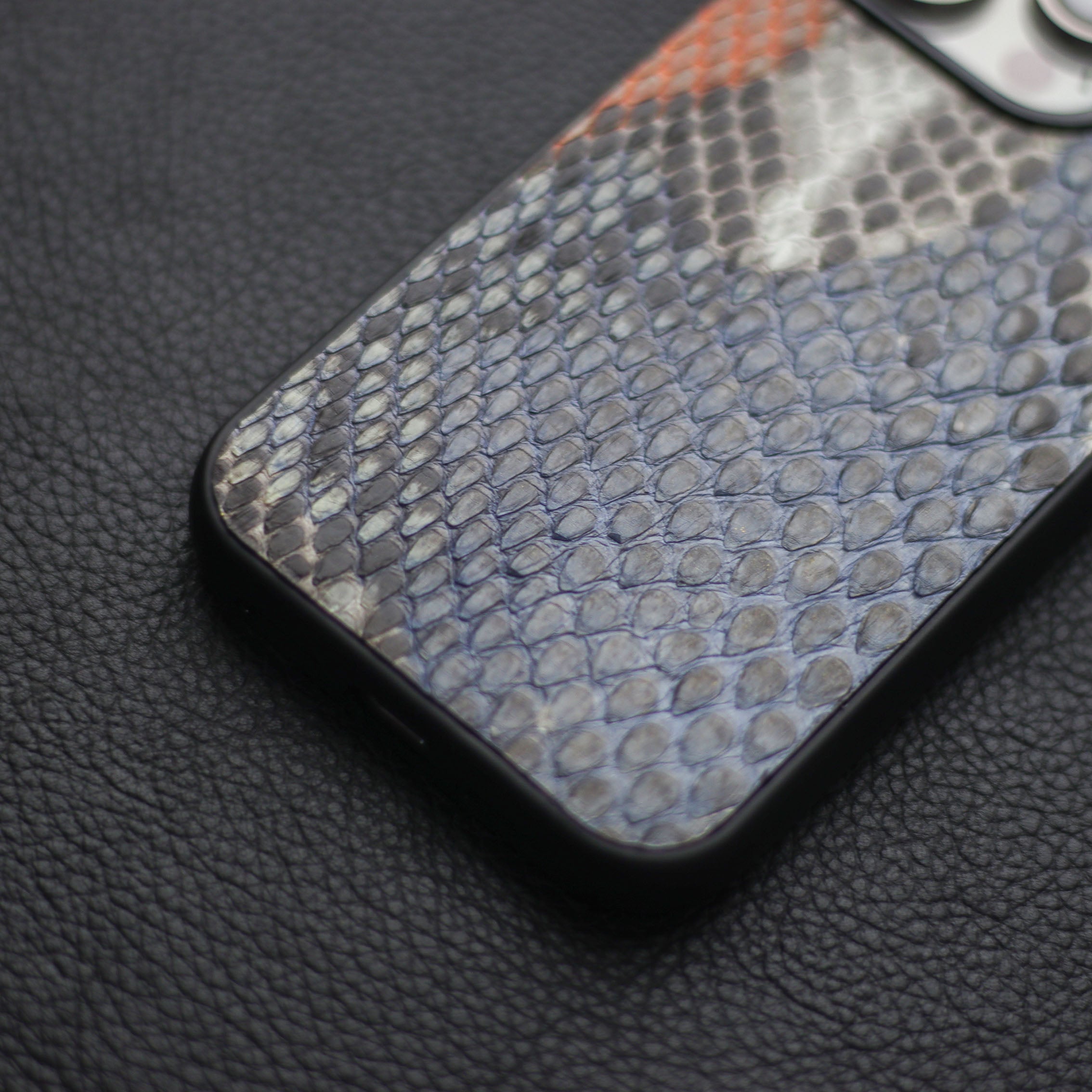 RAINBOW PYTHON SKIN PHONE CASE