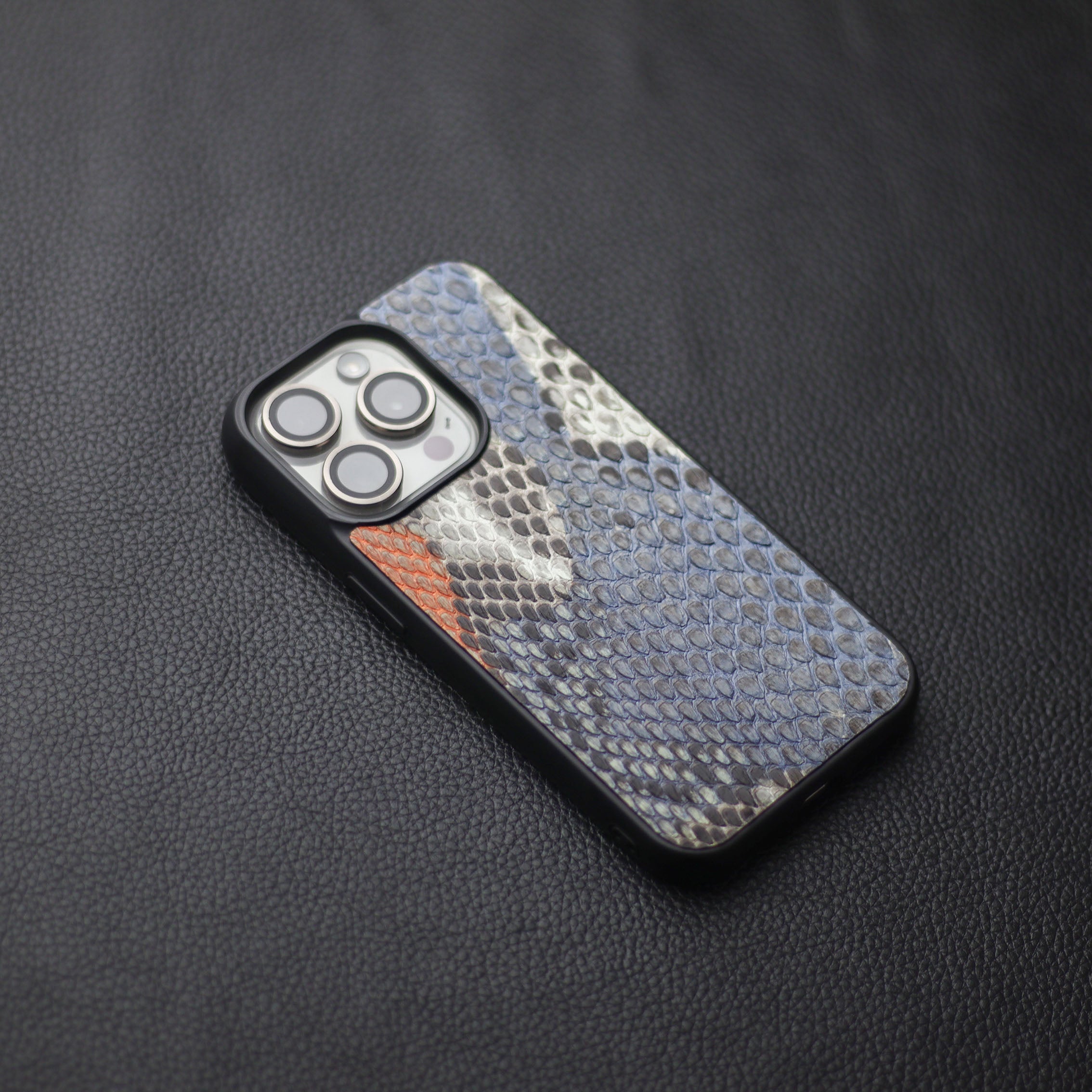 RAINBOW PYTHON SKIN PHONE CASE