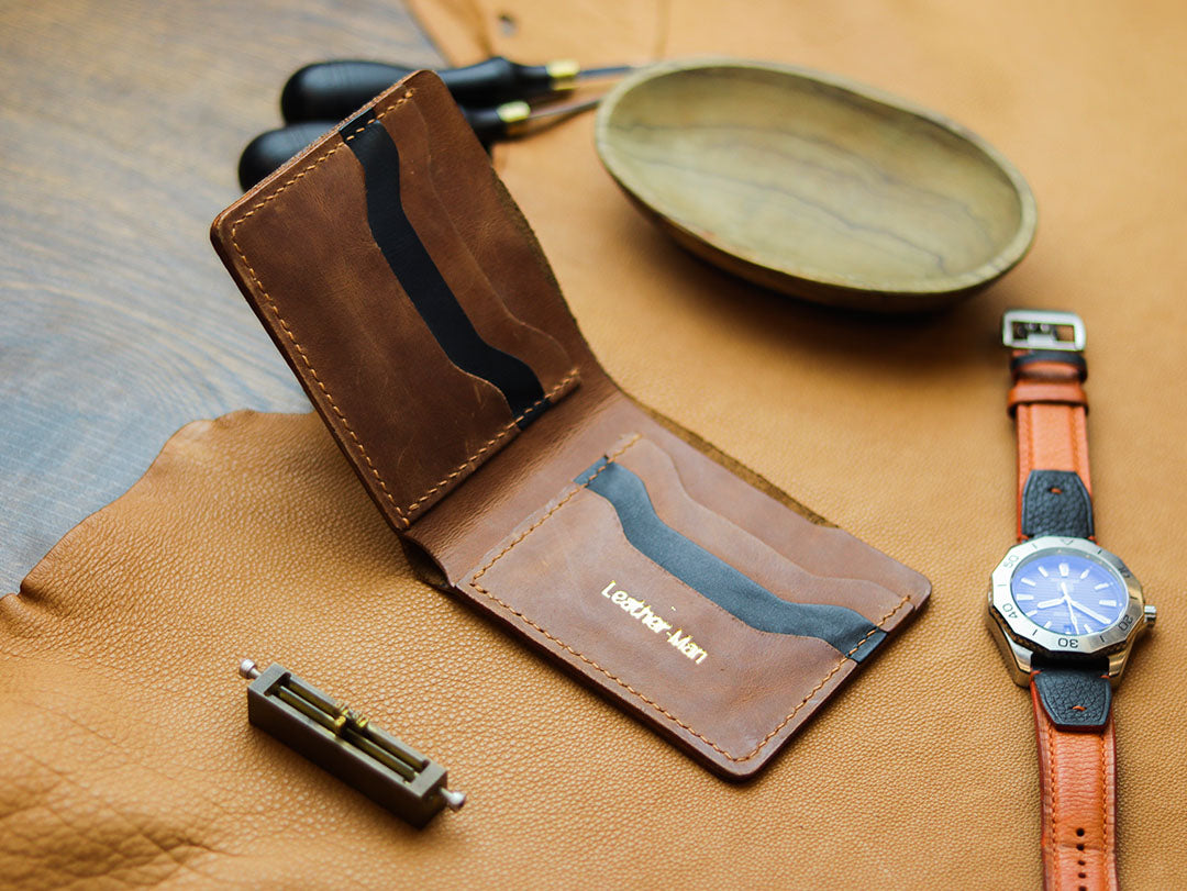 MAXIMUS - COGNAC BROWN BROWN WAX PULL UP LEATHER