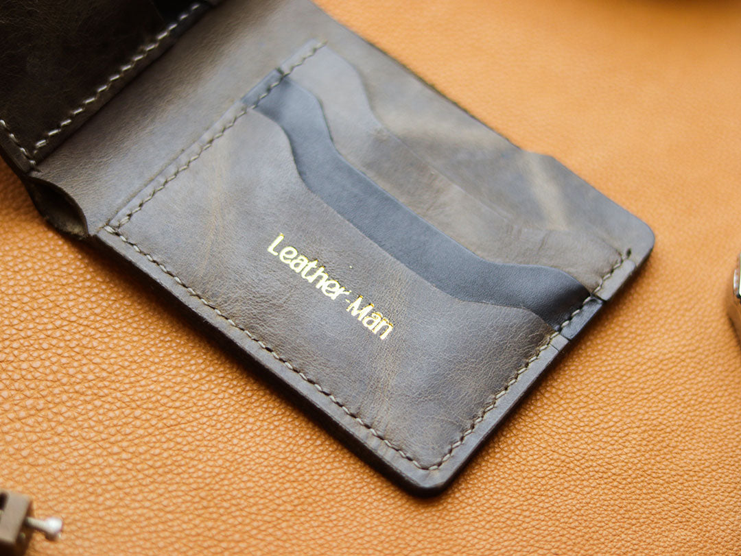 MAXIMUS - MIDNIGHT GRAY WAX PULL UP LEATHER