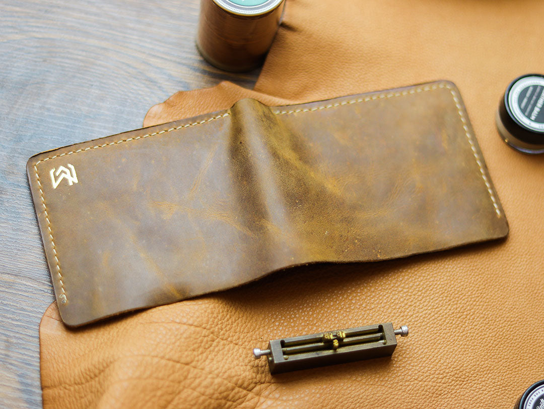 MAXIMUS - BRONZE BROWN WAX PULL UP LEATHER