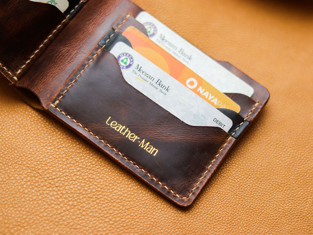 MAXIMUS - WHISKY BROWN WAX PULL UP LEATHER