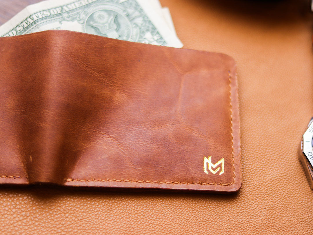 MAXIMUS - COGNAC BROWN BROWN WAX PULL UP LEATHER