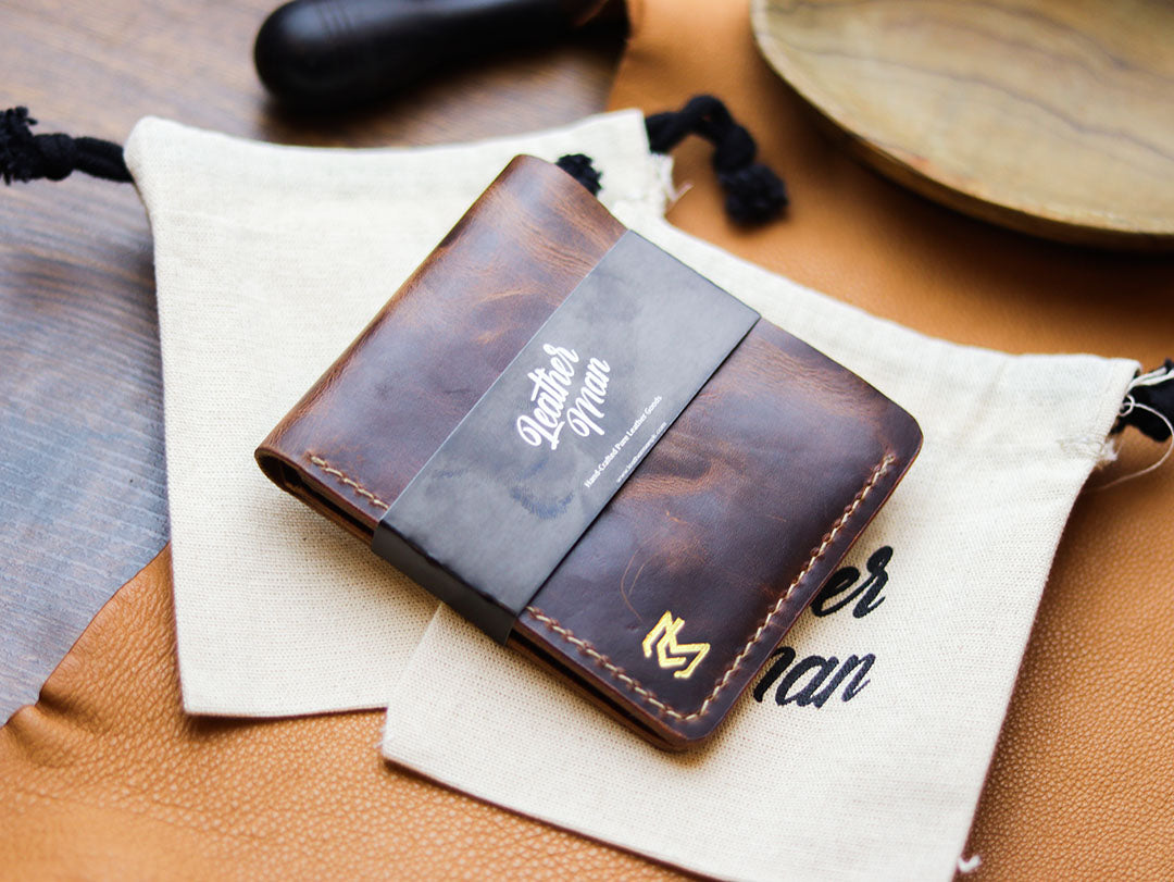MAXIMUS - WHISKY BROWN WAX PULL UP LEATHER