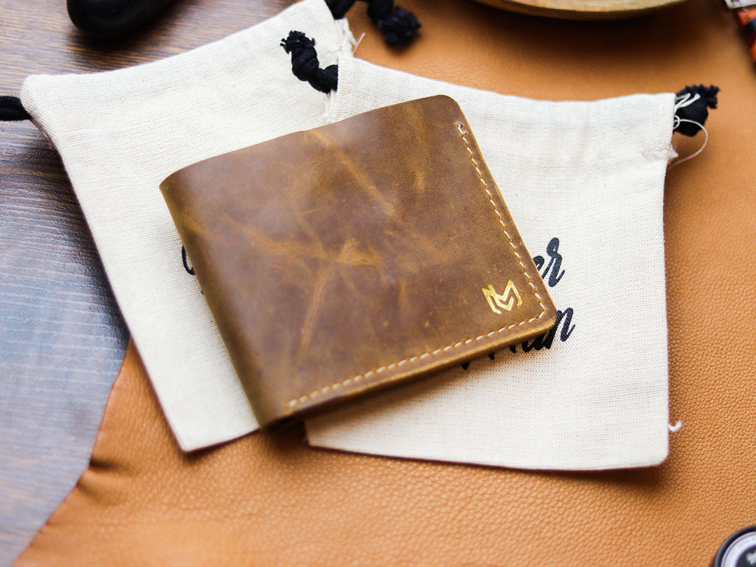 MAXIMUS - BRONZE BROWN WAX PULL UP LEATHER
