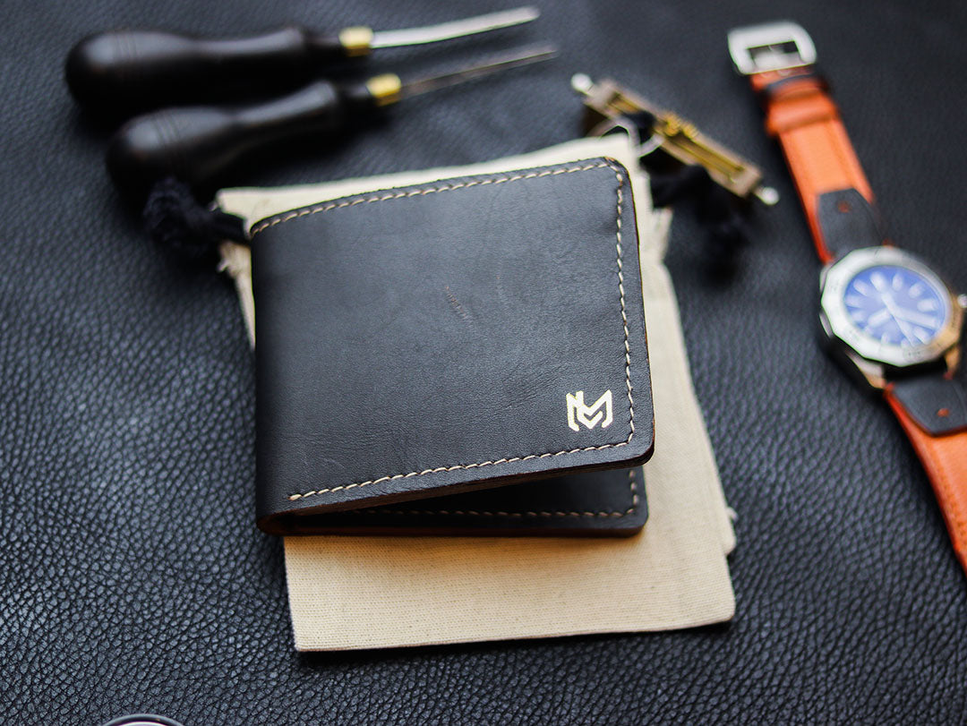 MAXIMUS PRO - HORWEEN BLACK VEG TAN LEATHER