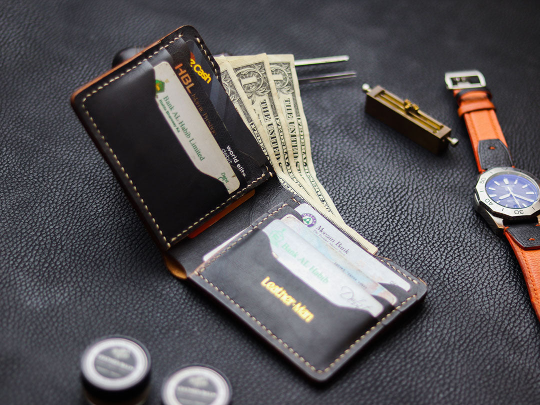 MAXIMUS PRO - HORWEEN BLACK VEG TAN LEATHER