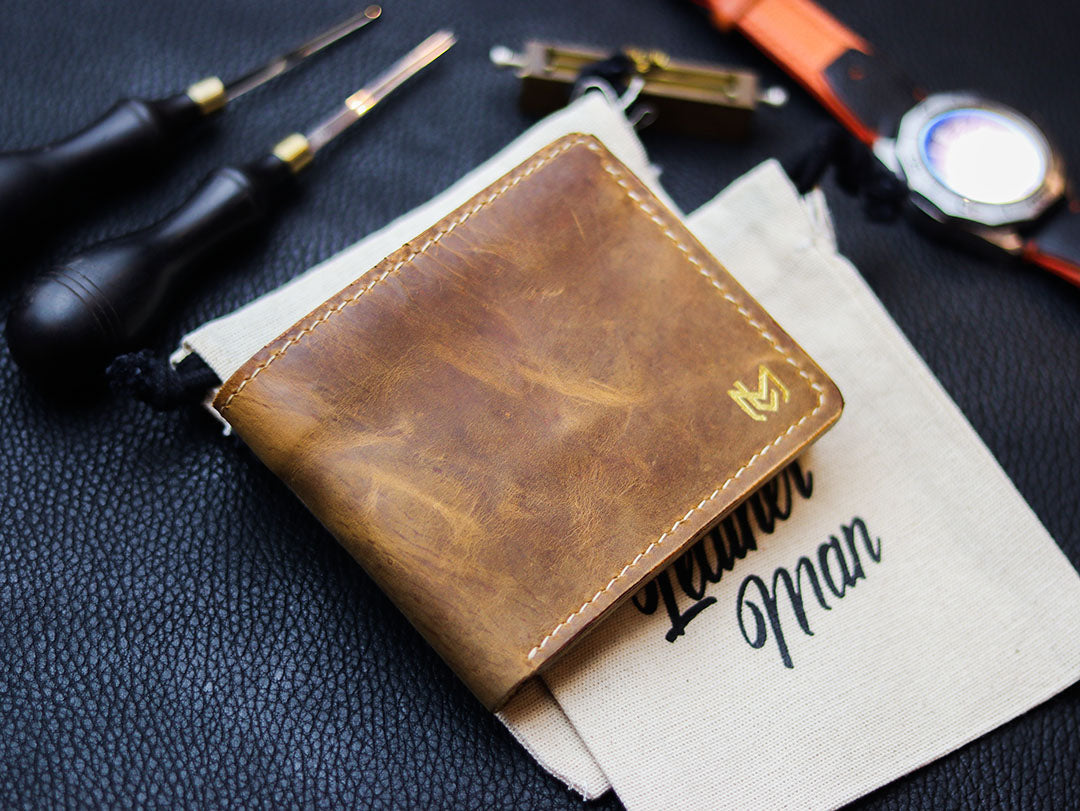 MAXIMUS PRO - BRONZE BROWN WAX PULL UP LEATHER