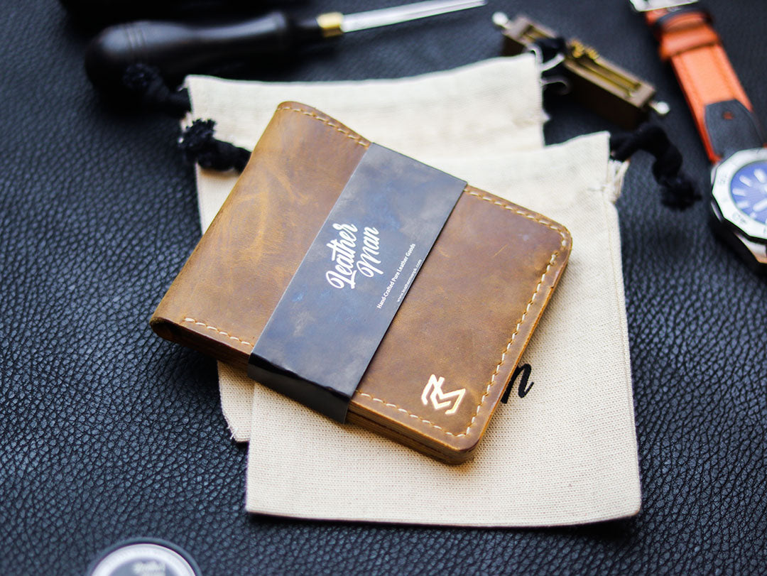 MAXIMUS PRO - BRONZE BROWN WAX PULL UP LEATHER