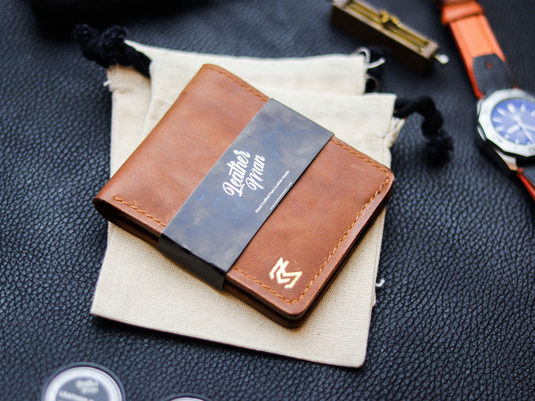 MAXIMUS PRO - COGNAC BROWN WAX PULL UP LEATHER