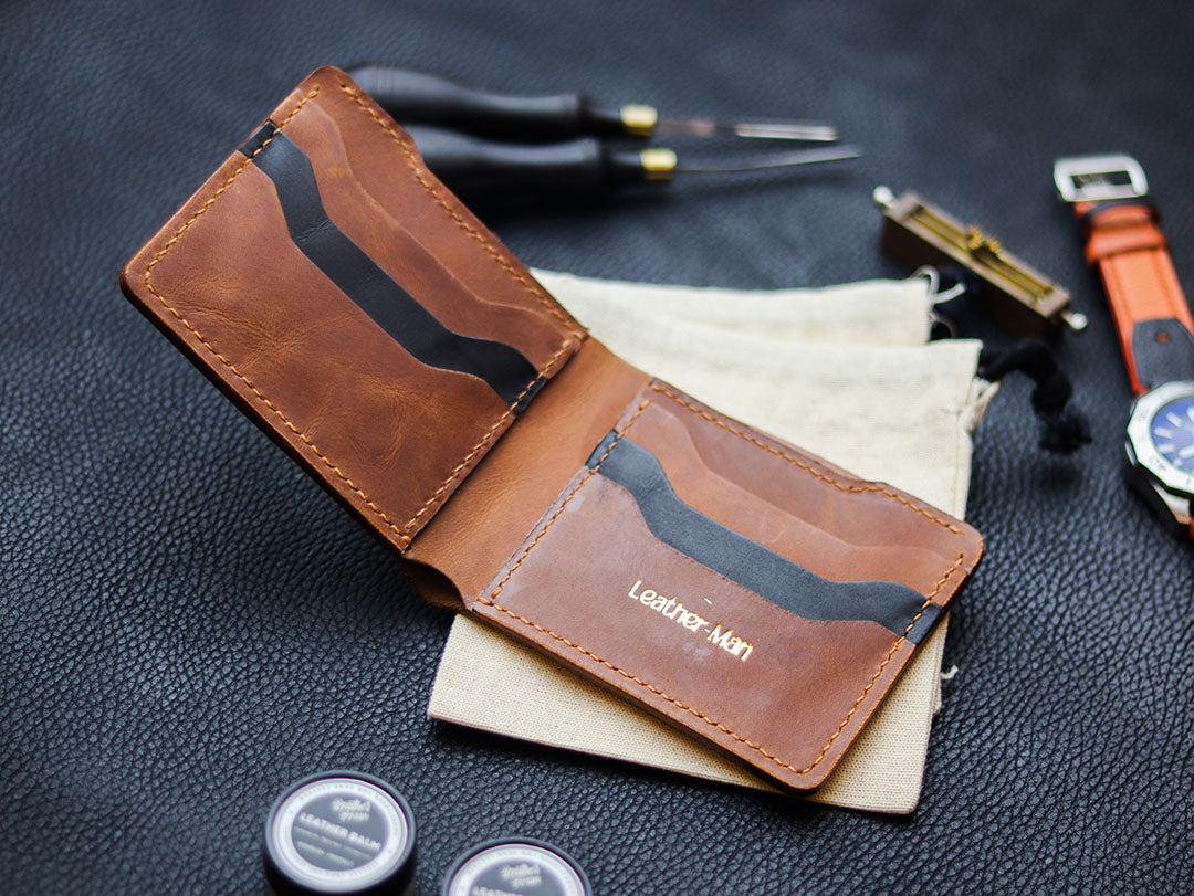 MAXIMUS PRO - COGNAC BROWN WAX PULL UP LEATHER