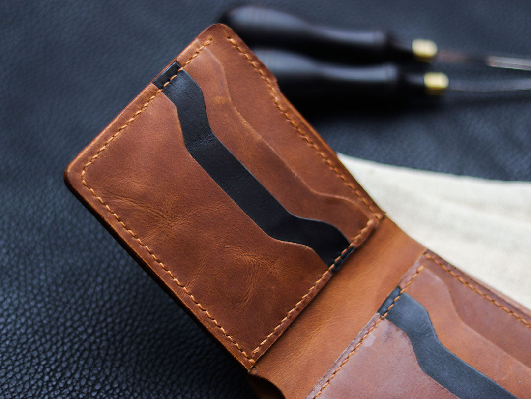 MAXIMUS PRO - COGNAC BROWN WAX PULL UP LEATHER