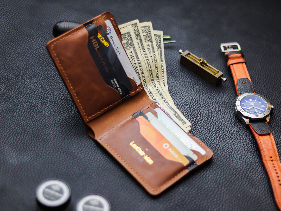 MAXIMUS PRO - COGNAC BROWN WAX PULL UP LEATHER