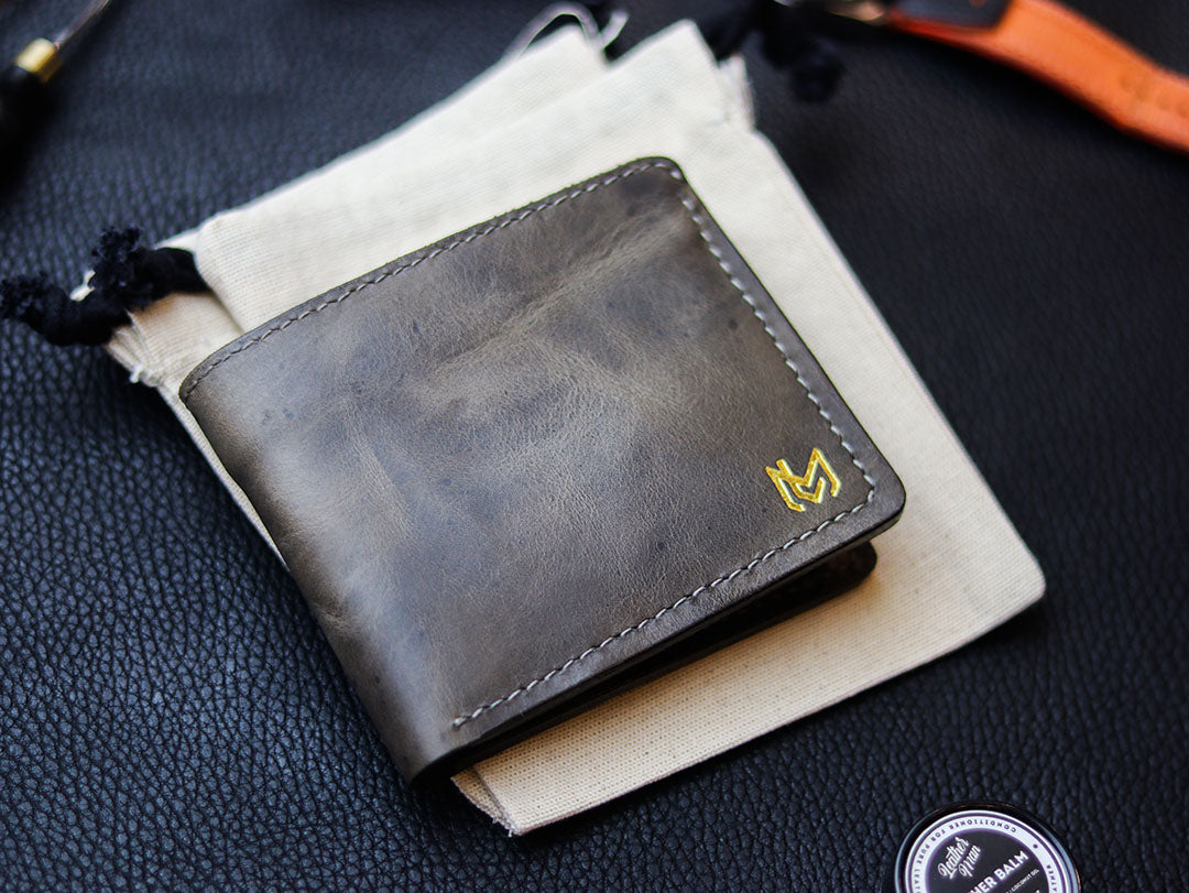 MAXIMUS PRO - MIDNIGHT GRAY WAX PULL UP LEATHER