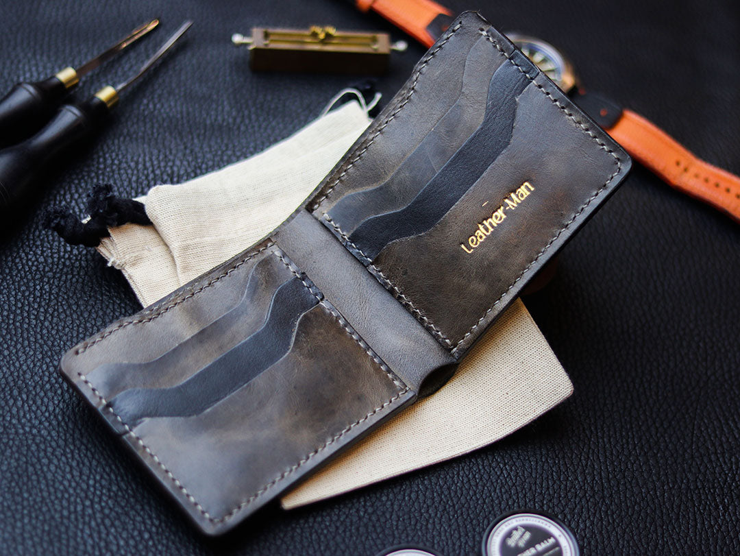 MAXIMUS PRO - MIDNIGHT GRAY WAX PULL UP LEATHER