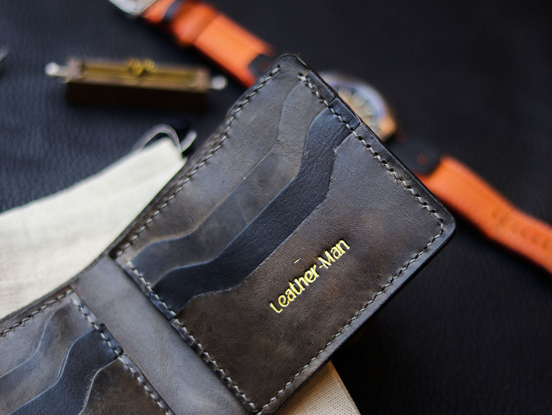 MAXIMUS PRO - MIDNIGHT GRAY WAX PULL UP LEATHER