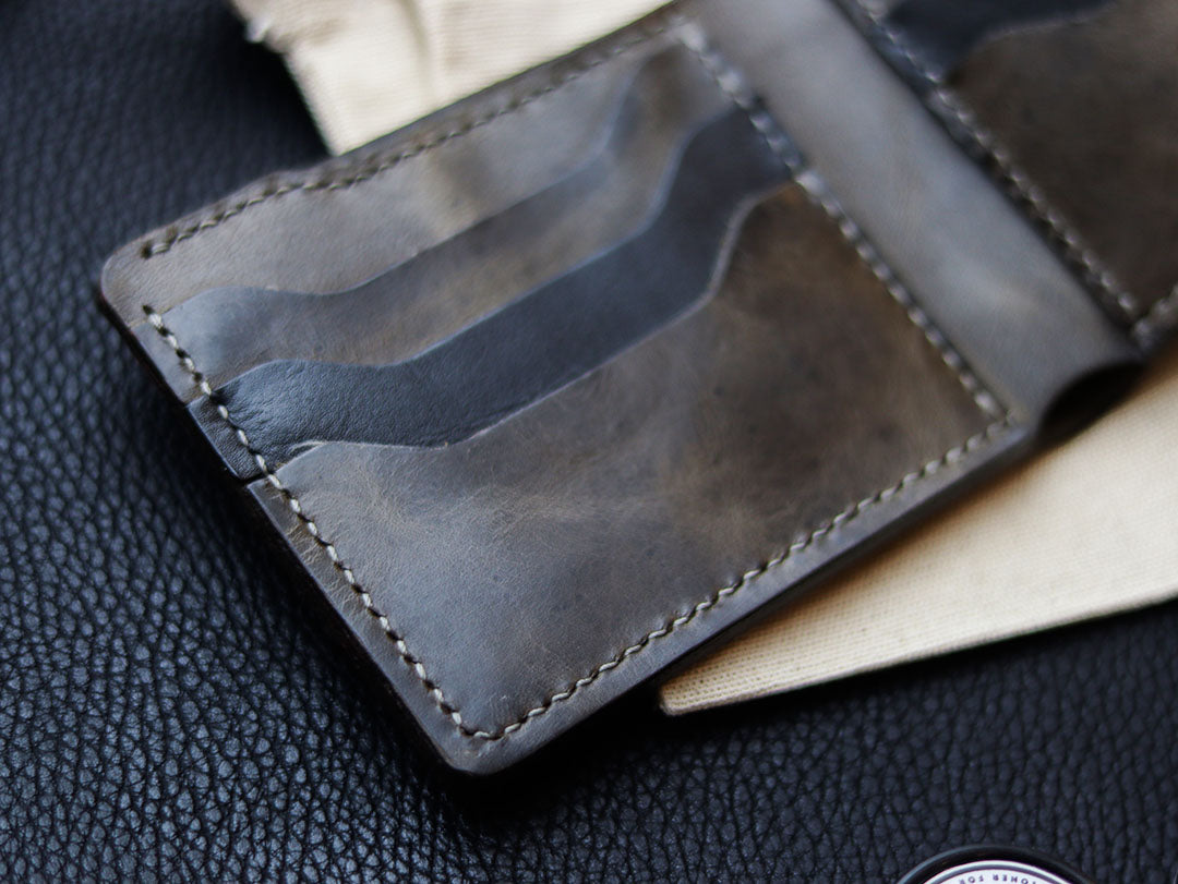 MAXIMUS PRO - MIDNIGHT GRAY WAX PULL UP LEATHER