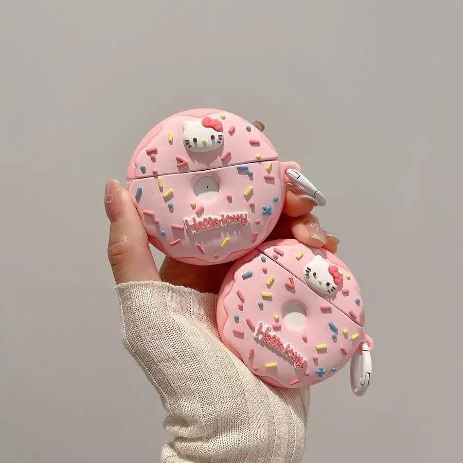 Hello Kitty Donut Airpods Case-GRIP