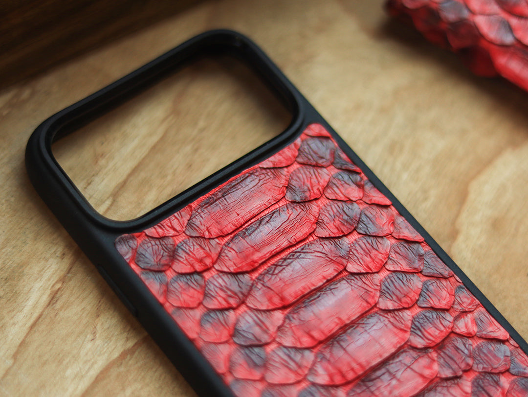 VENETIAN RED PYTHON SKIN MAGSAFE CASE