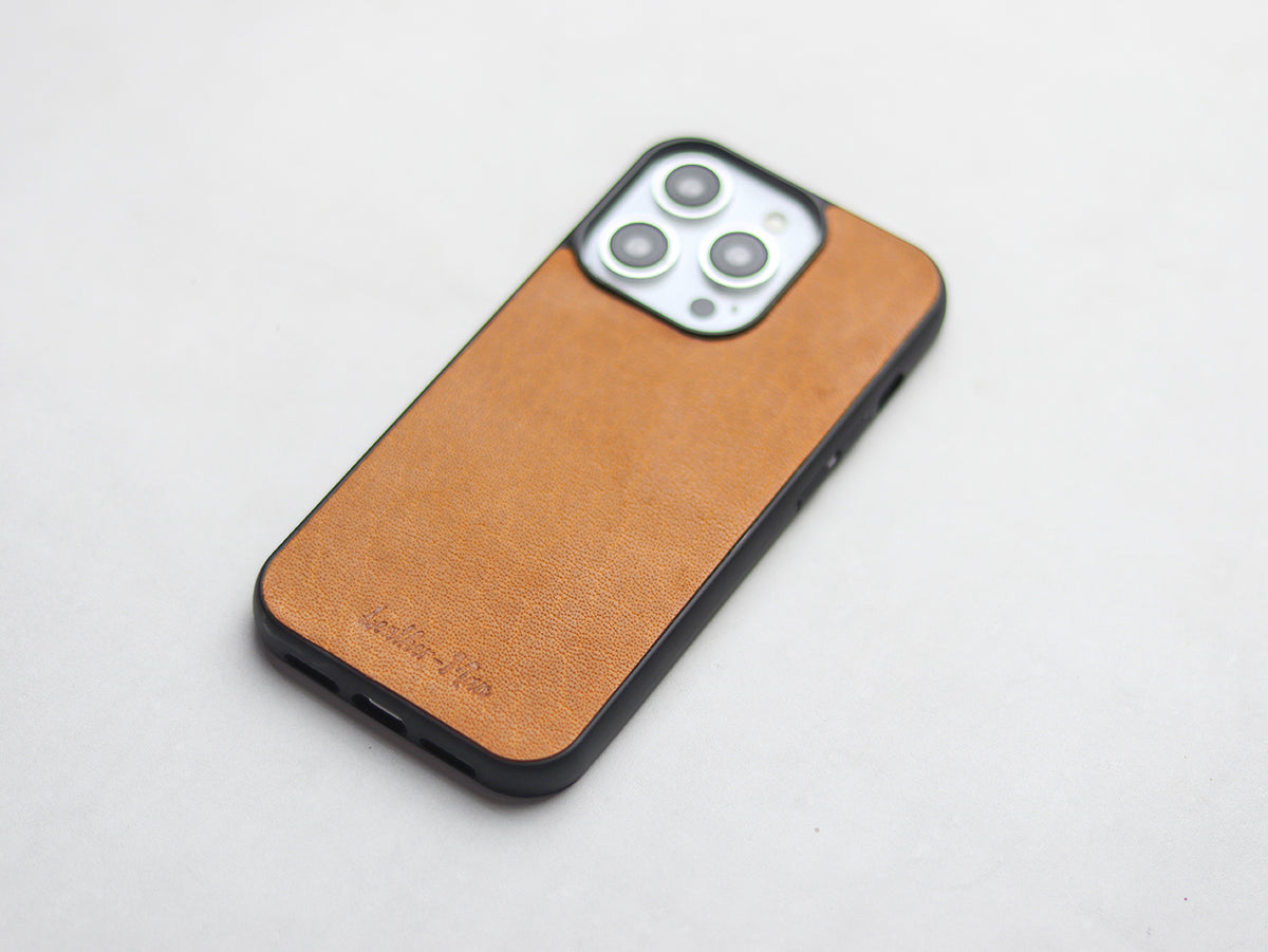 MUSTARD LEATHER CLASSIC PHONE CASE