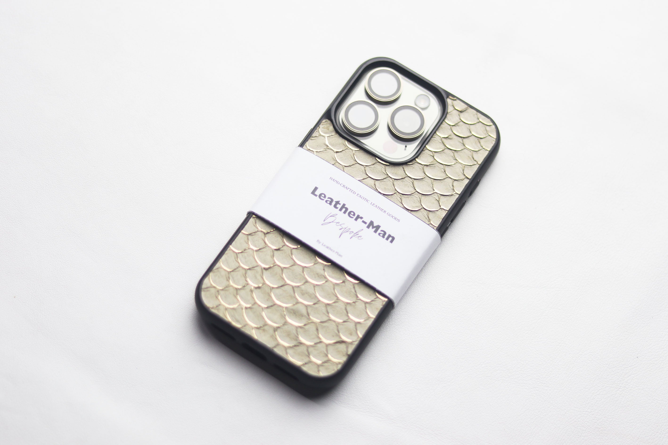 CHIFFAN BIEGE TILAPIA FISH SKIN PHONE CASE