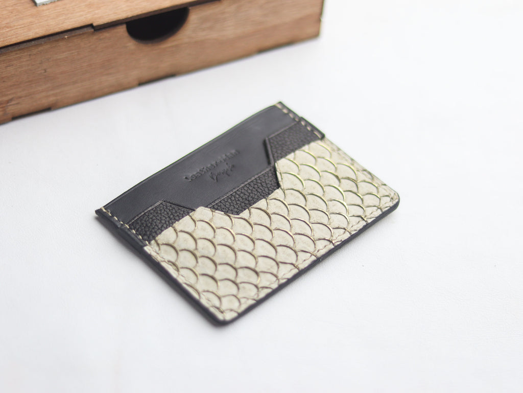 Luxury Premium Exotic Tilapia Fish Skin Wallets - Leather-Man