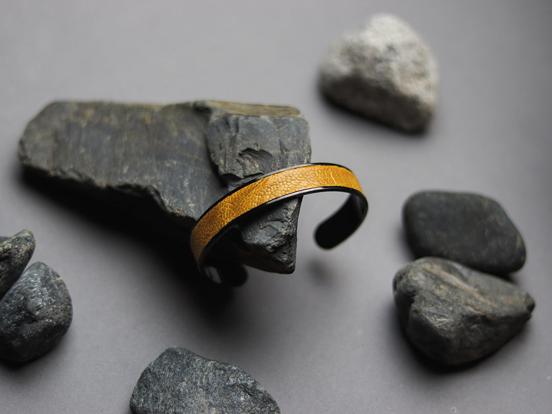 BLISK - OSTRICH LEG SKIN CUFFS