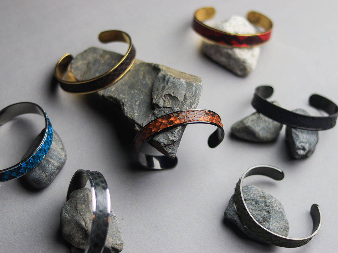 BLISK - PYTHON SKIN CUFFS