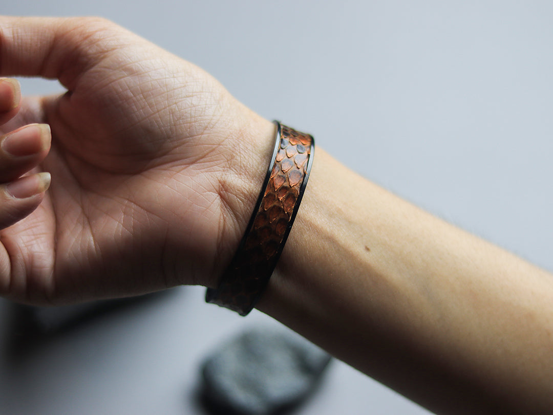 BLISK - PYTHON SKIN CUFFS