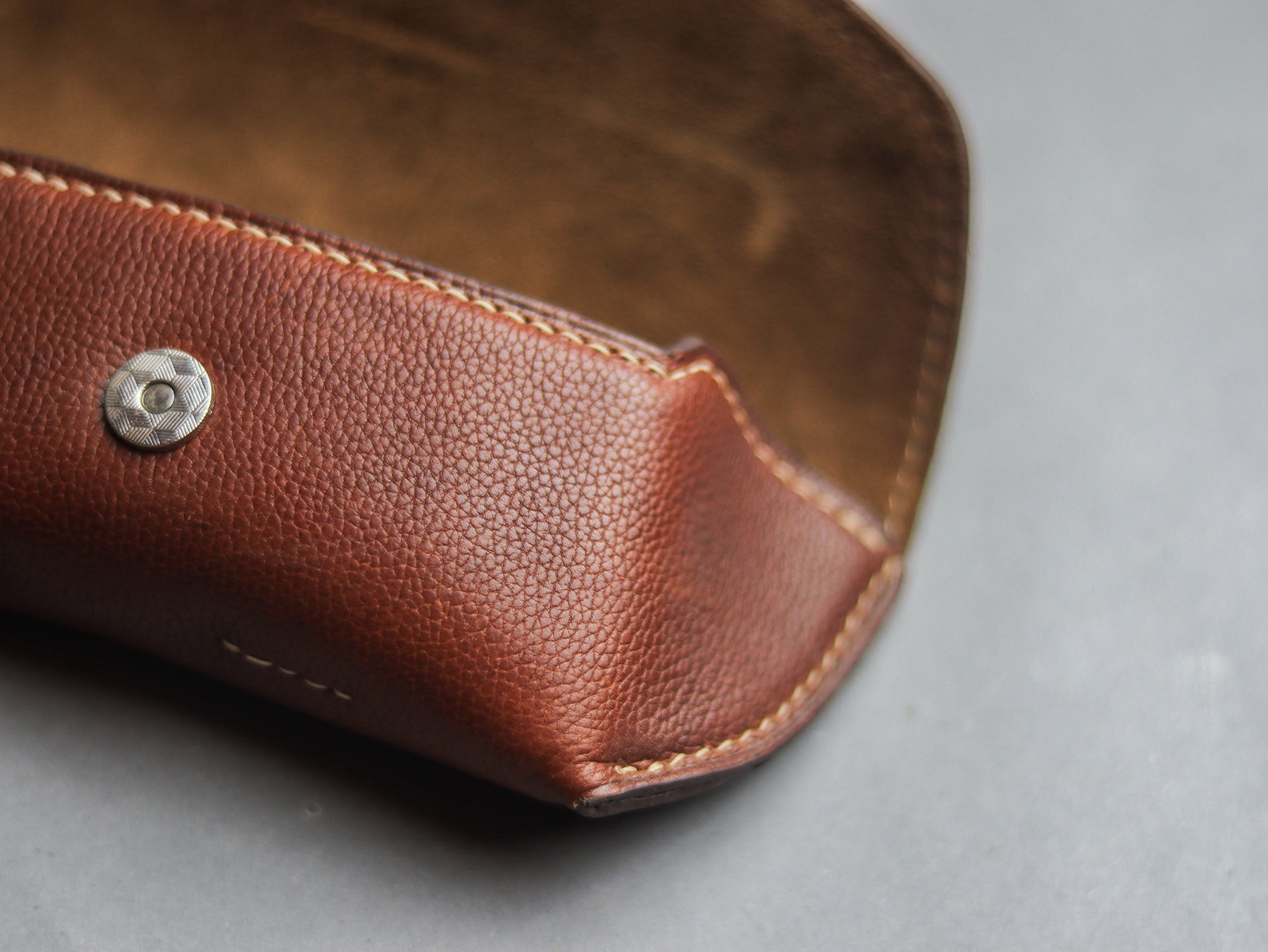 THE OPTIQUE - BRUNETTE BROWN ITALIAN CALF LEATHER