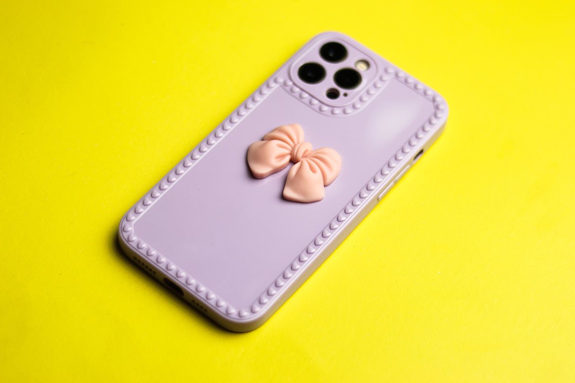 LUXURY PINK BOW DESIGN PHONE CASE - GRIP GADGETS