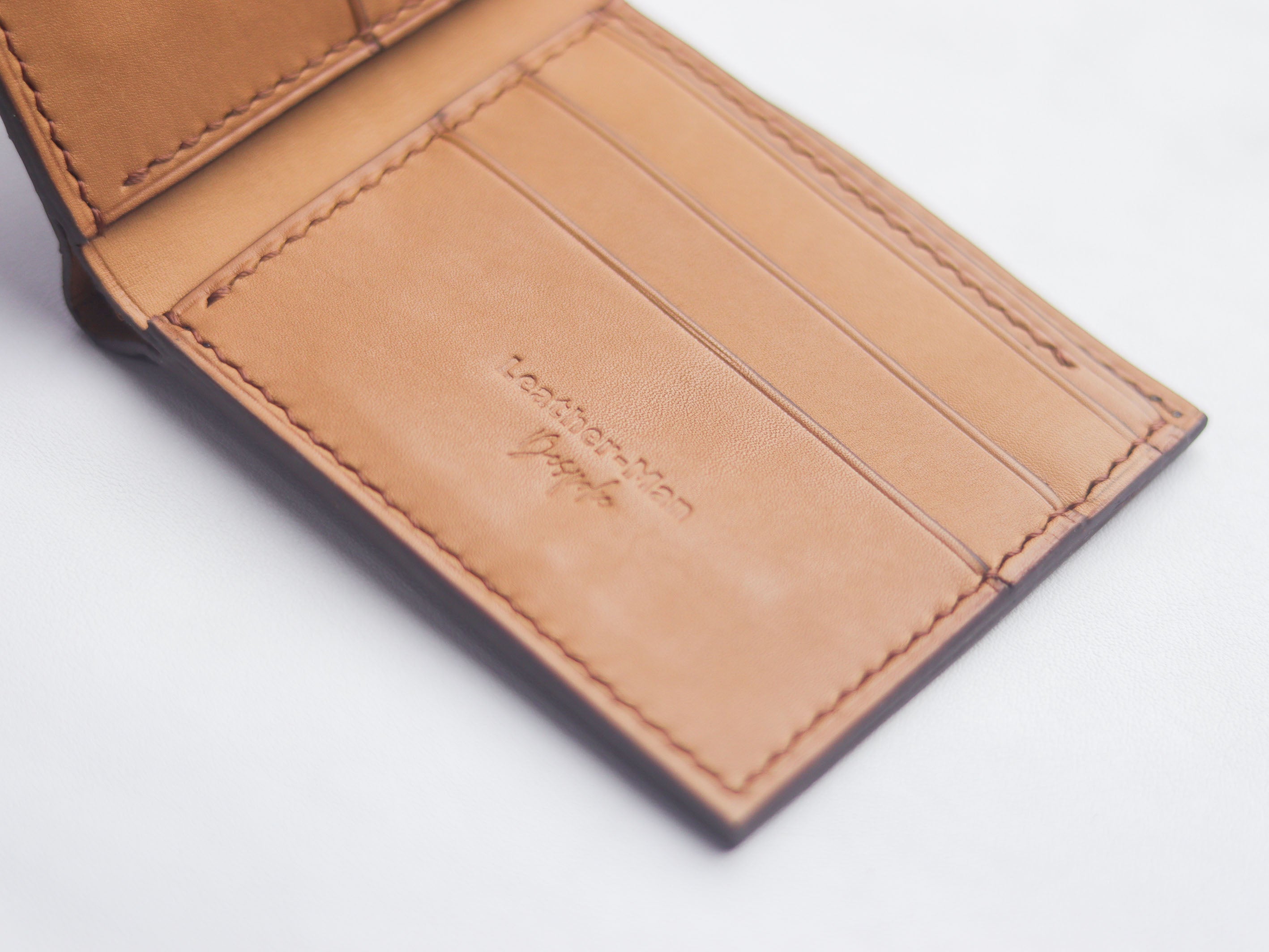 WYNTON - BIFOLD WALLET PECAN BROWN PYTHON SKIN