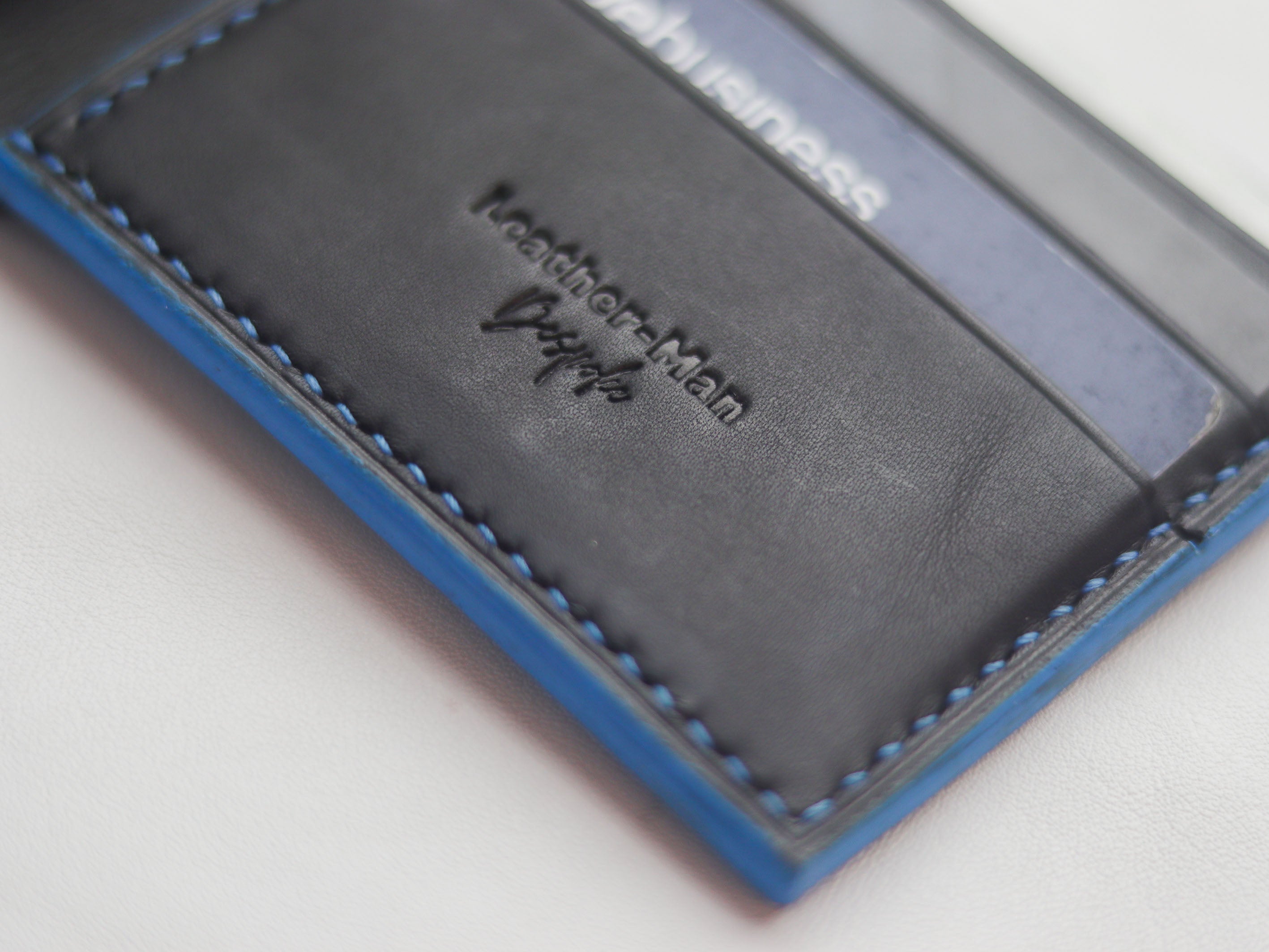 WYNTON - BIFOLD WALLET CERULEAN BLUE PYTHON SKIN