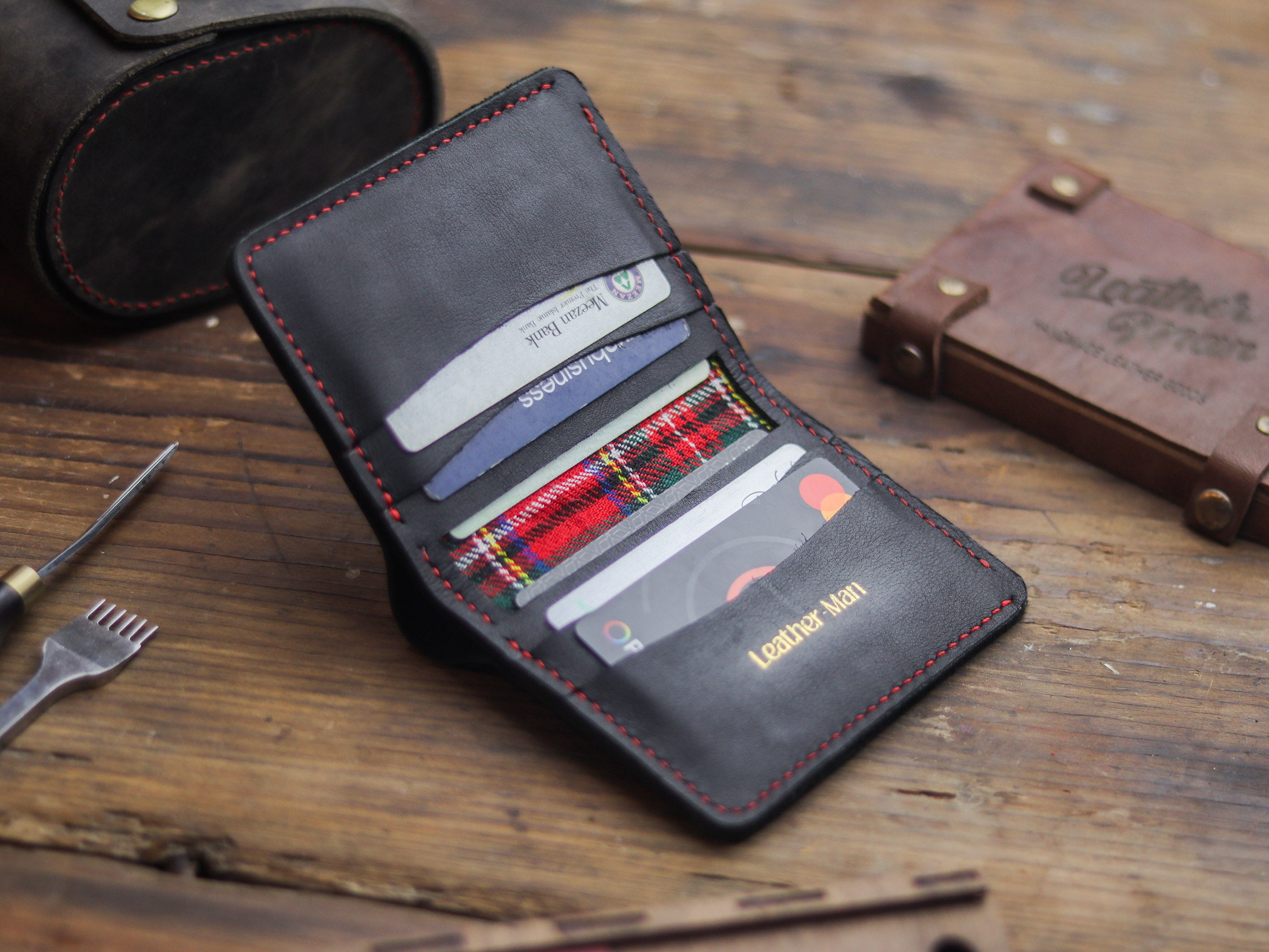 HAMPTON PRO BIFOLD WALLET PHANTOM BLACK