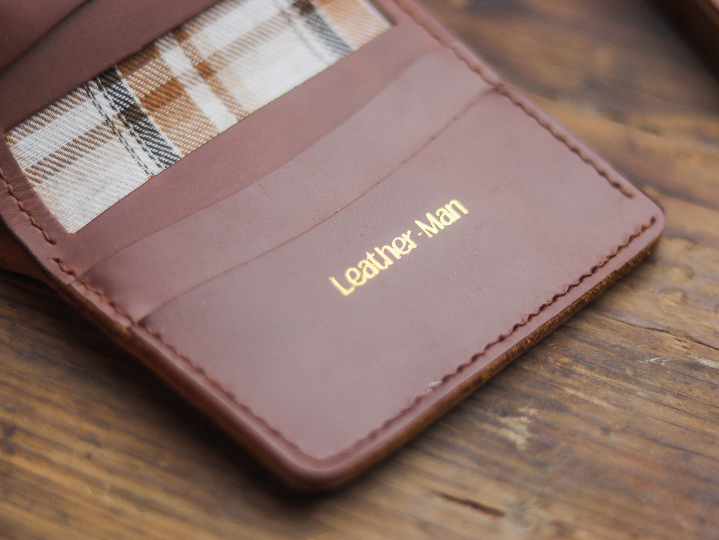 HAMPTON PRO BIFOLD WALLET CHESTNUT BROWN