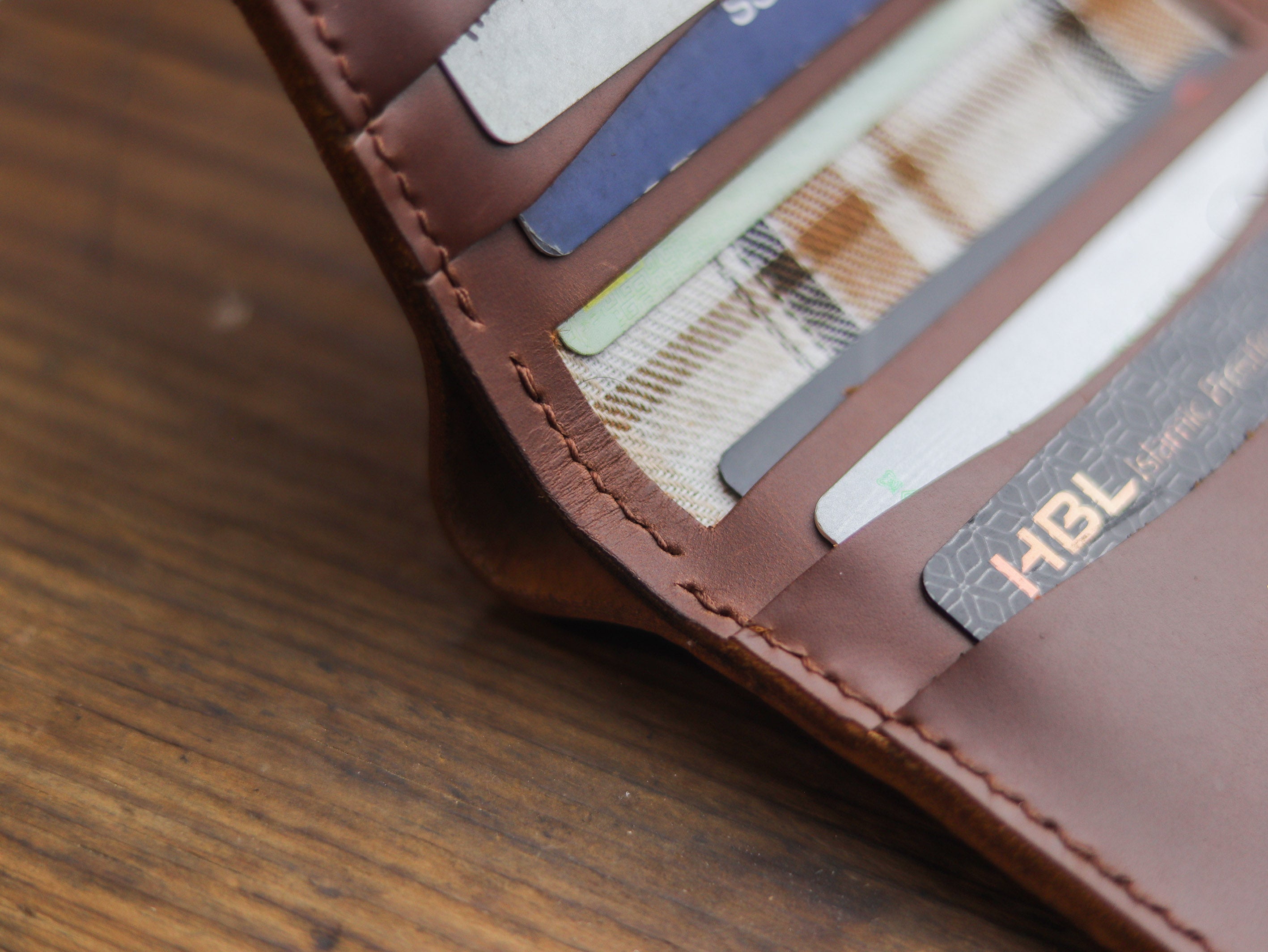 HAMPTON PRO BIFOLD WALLET CHESTNUT BROWN