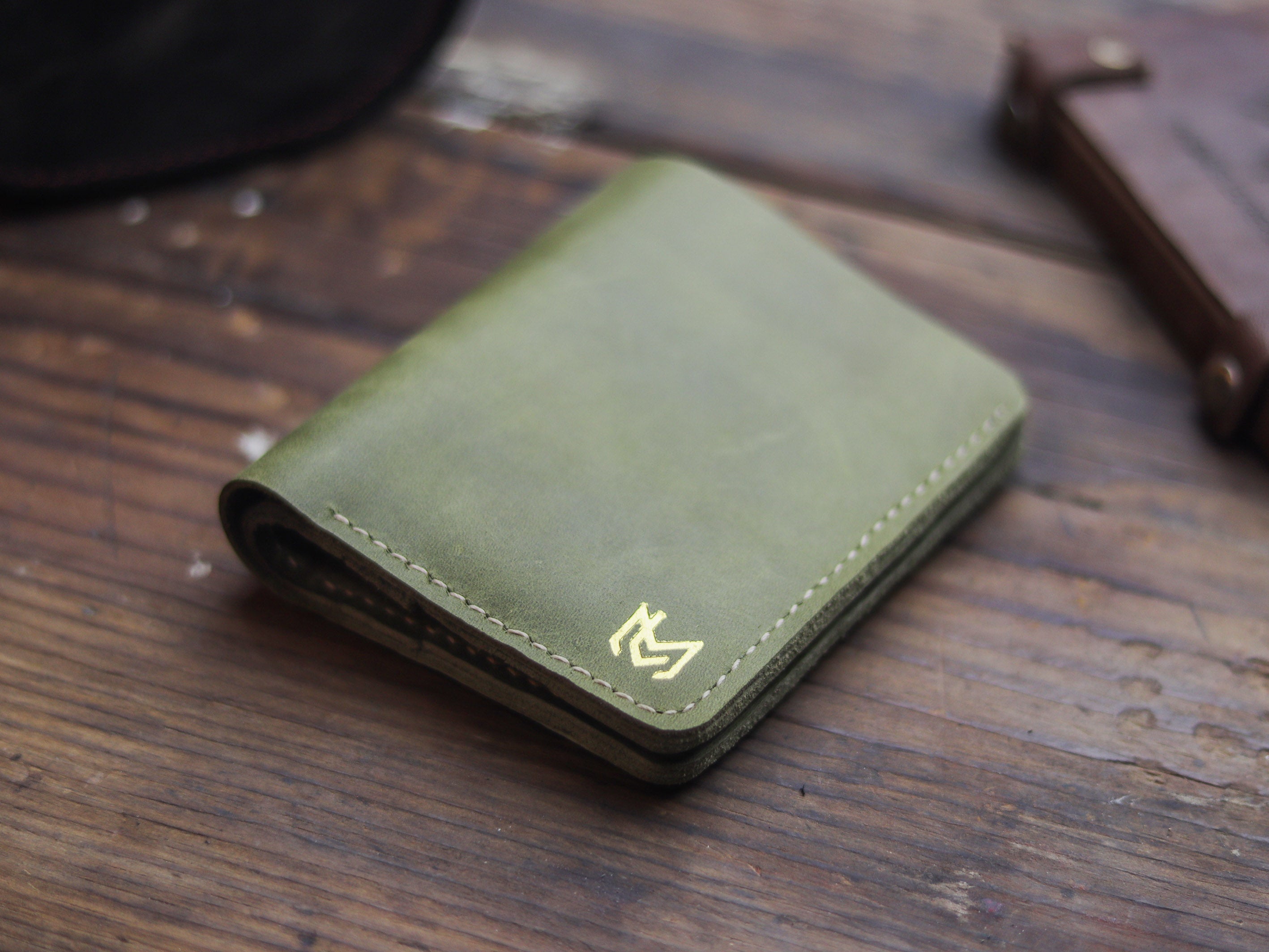 HAMPTON PRO BIFOLD WALLET SEAWEED GREEN