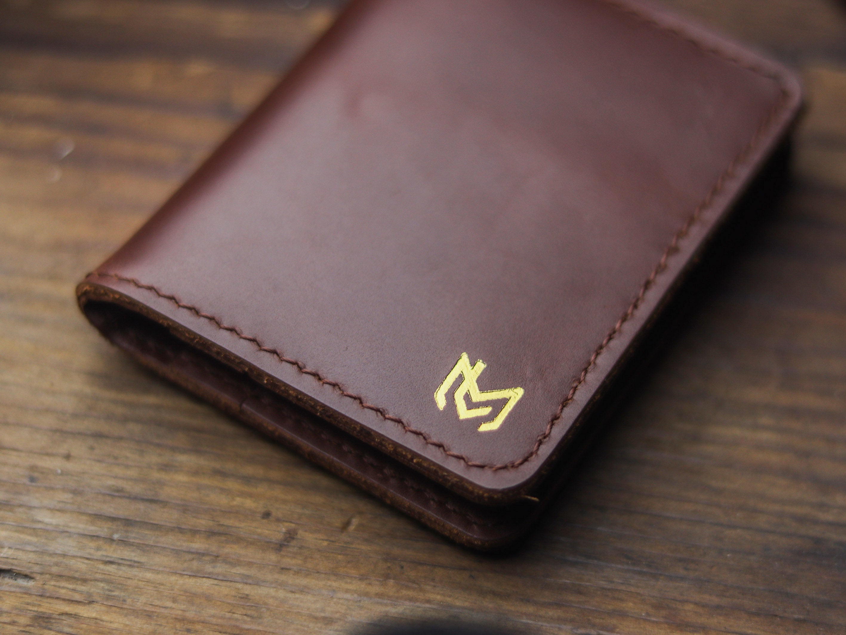 HAMPTON - C BIFOLD CARD HOLDER CHESTNUT BROWN