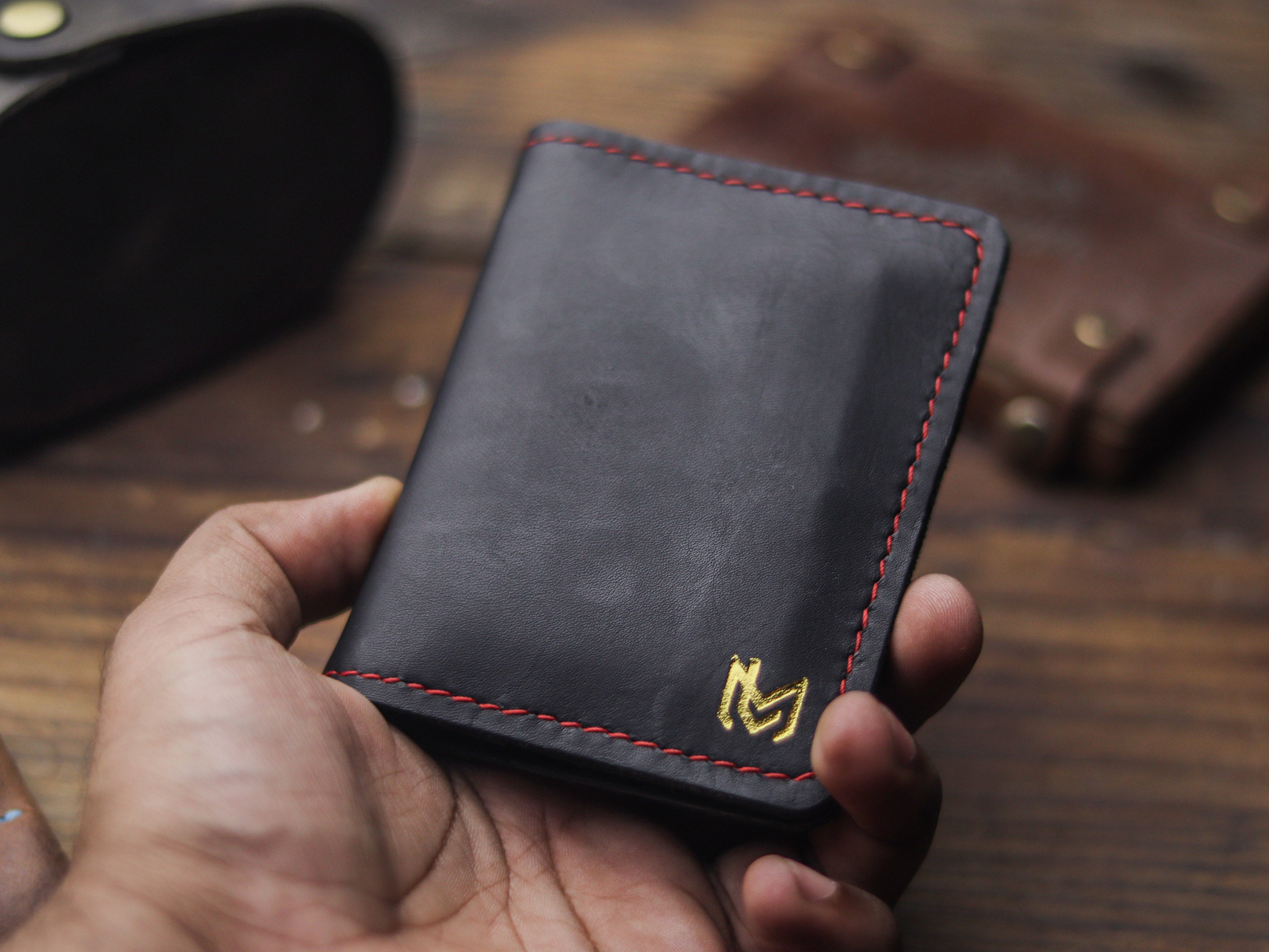 HAMPTON - C BIFOLD CARD HOLDER PHANTOM BLACK