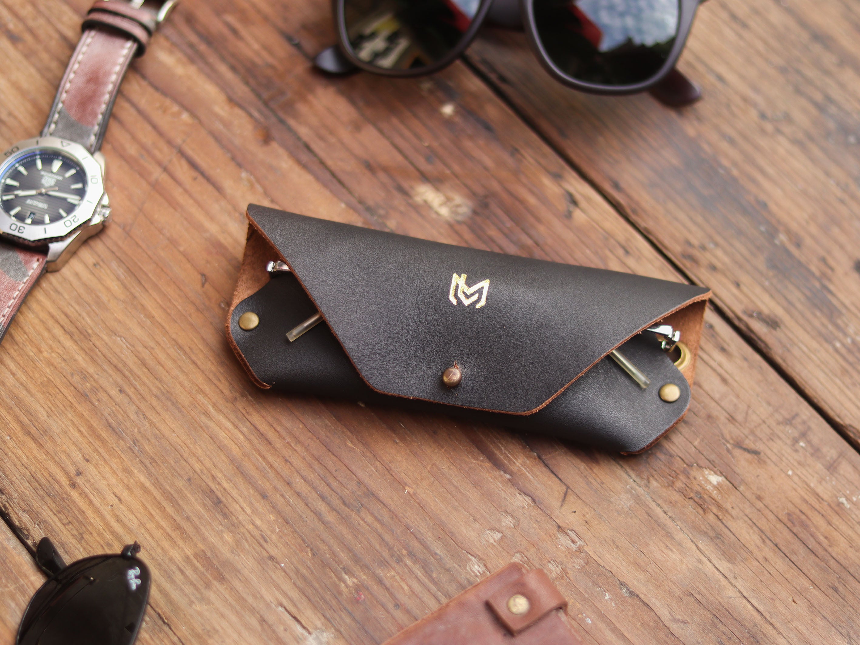 SG-1 SUNGLASSES CASE - HORWEN BLACK